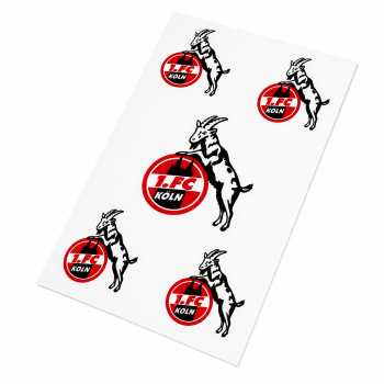 1. FC Köln Aufkleber Logo leuchtend